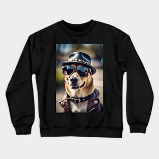 funny dog Crewneck Sweatshirt